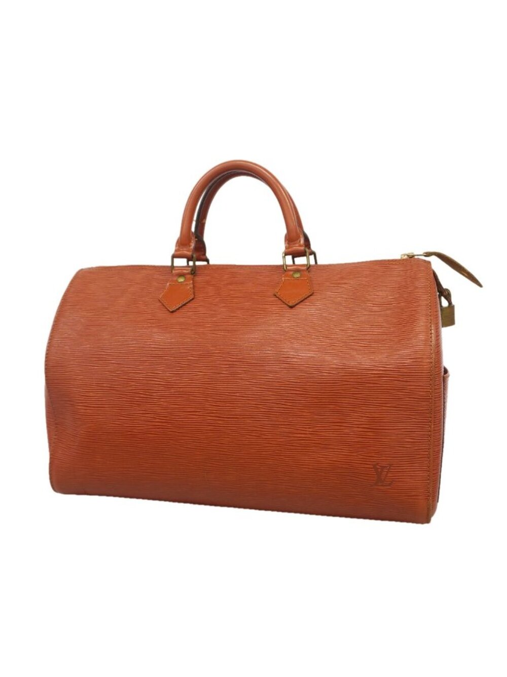 Louis Vuitton Handbag Epi Speedy 35 Kenya Brown